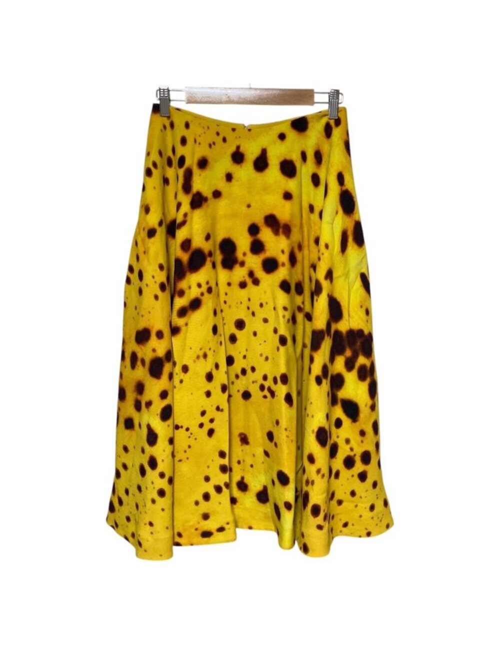 Loewe Graphic Print Long Skirt Yellow 36